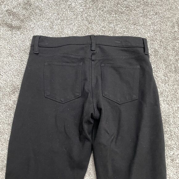 J. Crew The Gigi Jegging Ankle Pants Womens 00 Black Low Rise Pockets 26x24 - Picture 10 of 11